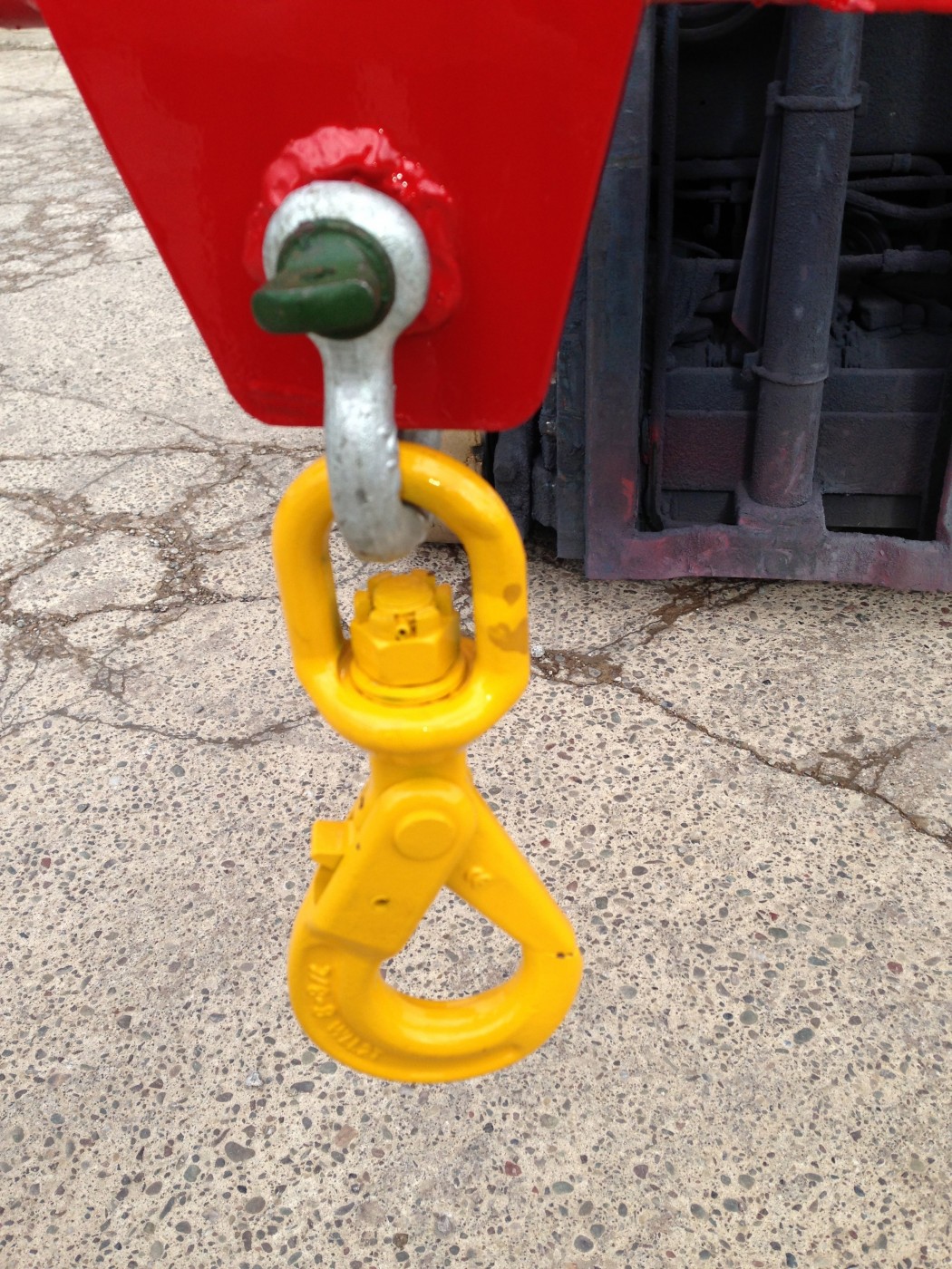 Swivel Lifting Hook with Shackle