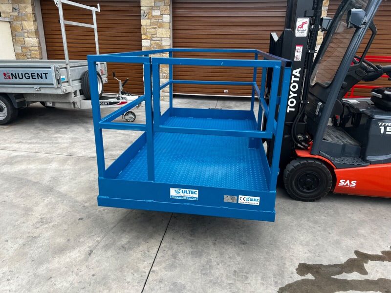 8ft X 4ft Forklift Man Lift Basket Multec Ltd