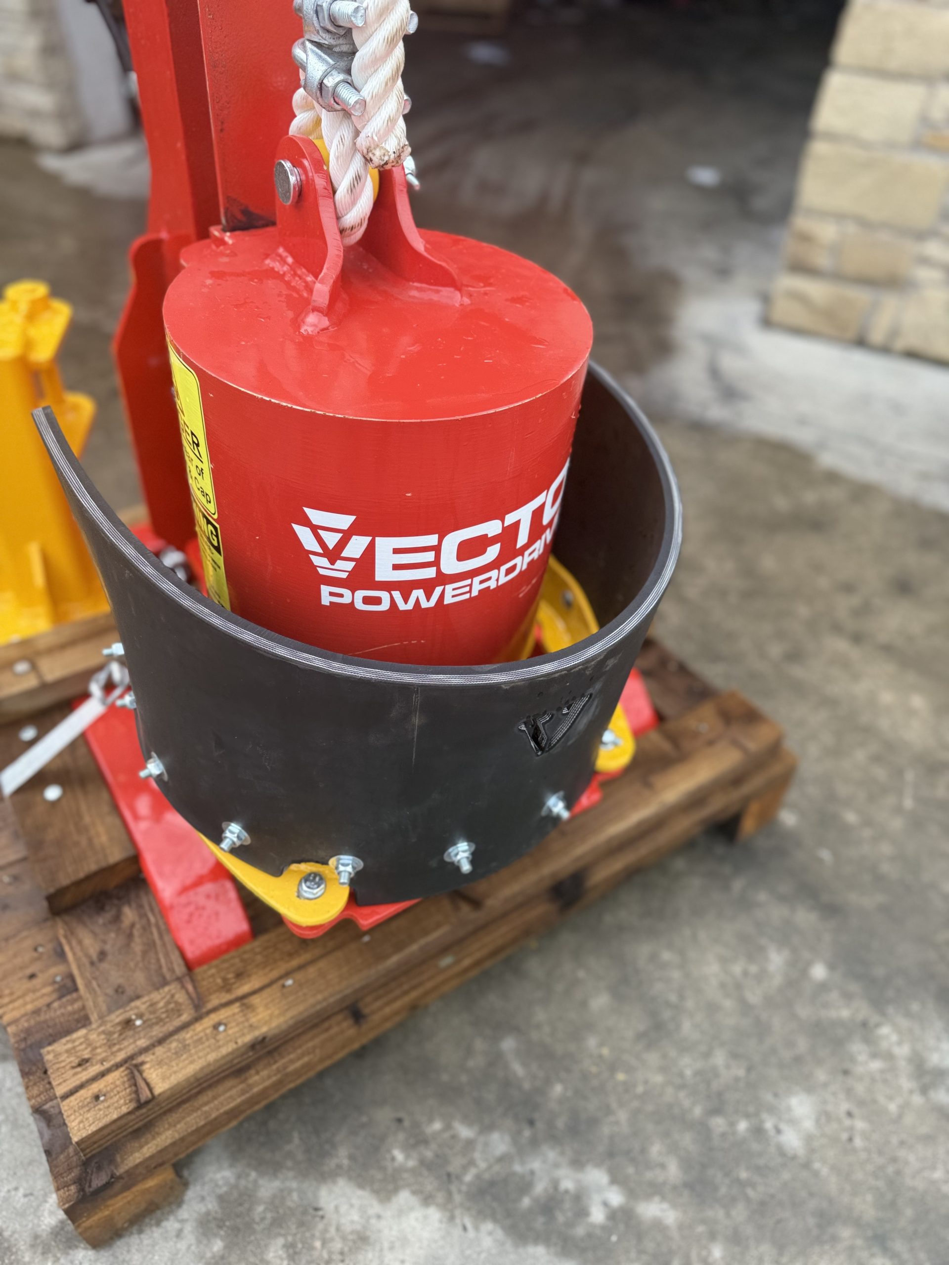 Vector Mini-Excavator Post Driver - (Model 6) - Image 10