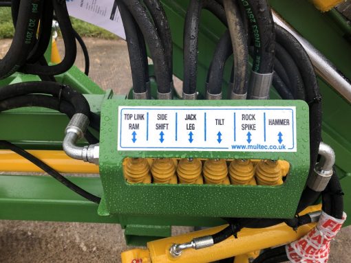 Six Lever Control Valve - Image 2